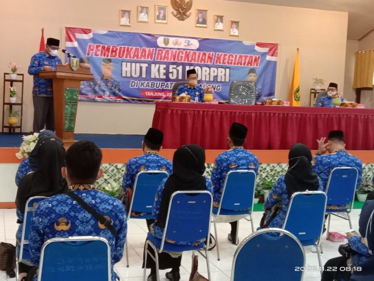 Rayakan HUT KOPRI ke-51, Tabalong Buka Serangkaian Kegiatan