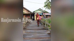 Dibangun 12 Kali, Warga Sebut Jembatan Darurat di HST Kabupaten Alat Pantas Masuk Rekor MURI