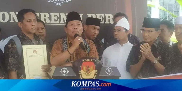 Mantan Bupati Lombok Barat Mantan Narapidana Korupsi Mendaftar Sebagai Calon DPD RI