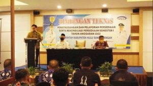 Buka Rekonsiliasi Inventaris Bimtek, Bupati HST Aulia Oktafiandi Berharap Aset Daerah Lebih Akurat