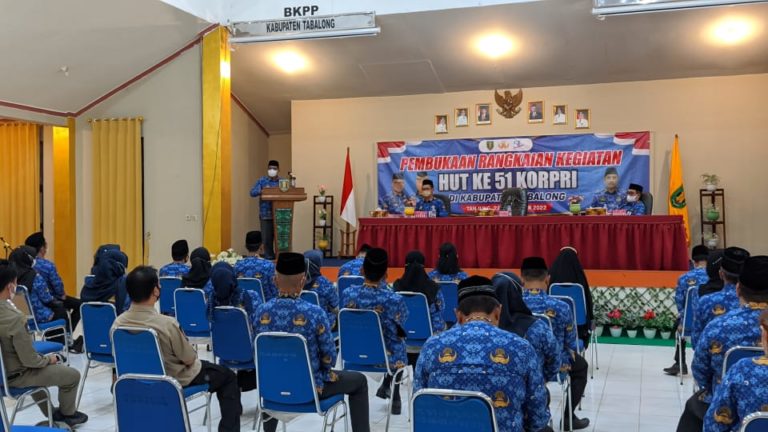 Sekda Tabalong Dibuka, HUT Korpri ke-51 Dimeriahkan Aneka Lomba dan Bakti Sosial – koranbanjar.NET