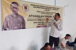 Anggota DPRD Kalsel kembali sosialisasikan Perda Kepemudaan – ANTARA Kalsel