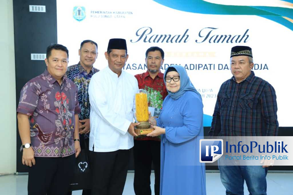 Yayasan Adipati Danuraja Kunjungi HSU – InfoPublik