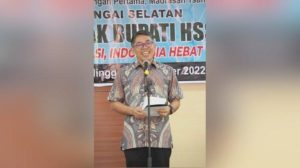 Siswa SD dan SMP Perebutan Piala Bergilir untuk Bupati Hulu Sungai Selatan – Banjarmasin Post