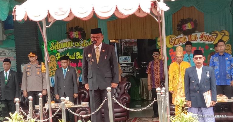 Bupati Tabalong Pimpin Upacara HAB ke-77