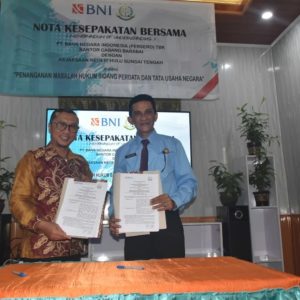 Kuasa Hukum HST dan BNI Cabang Barabai Tandatangani MoU Terkait Permasalahan Hukum di Bidang Datun – Pioneer Wiratama