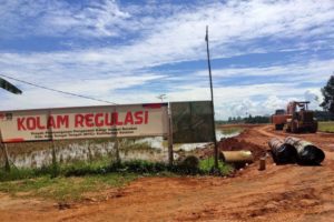 Masyarakat HST berharap agar kolam pengendali banjir segera selesai