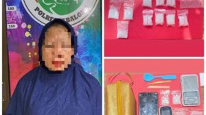 Baru 3 Bulan Bebas, Perempuan Tabalong Ini Kembali Ditangkap Polisi, Simpan 15 Paket Sabu