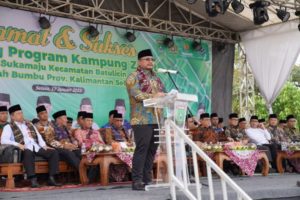 Menteri Agama RI meresmikan program desa zakat di Tanah Bumbu – ANTARA Kalsel