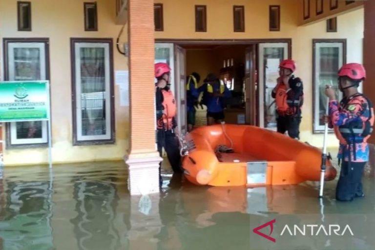 Lima kecamatan dan 1497 KK terdampak banjir di HST