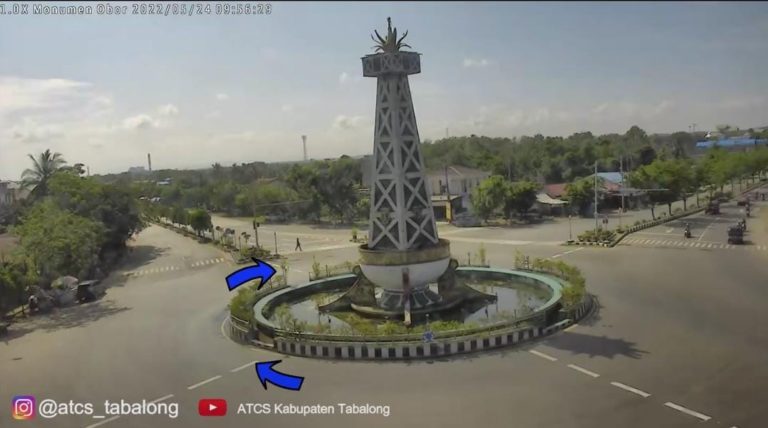 “Ditebang” di Bundaran Tugu Obor, Dishub memperdebatkan hal ini |  Koran Kontras