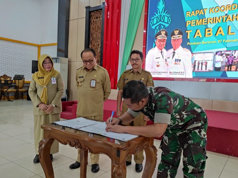 Pemkab Teken Kerja Sama dengan Kodim 1008/Tabalong, Ini Fokusnya |  Koran Kontras