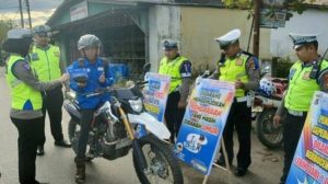 Gencar Gelar Diamond Safety Operation 2023, Satgas Preemptive Edukasi Pengguna Jalan Pakai Ini