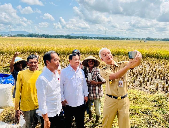 Jokowi Ajak Prabowo Ikut Isitigasah Bersama di Tabalong