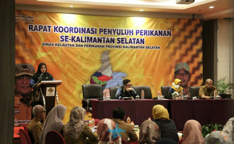 Rakor Penyuluhan Perikanan Optimalisasi Pembangunan Sektor Kelautan dan Perikanan |  Berita Banjarmasin