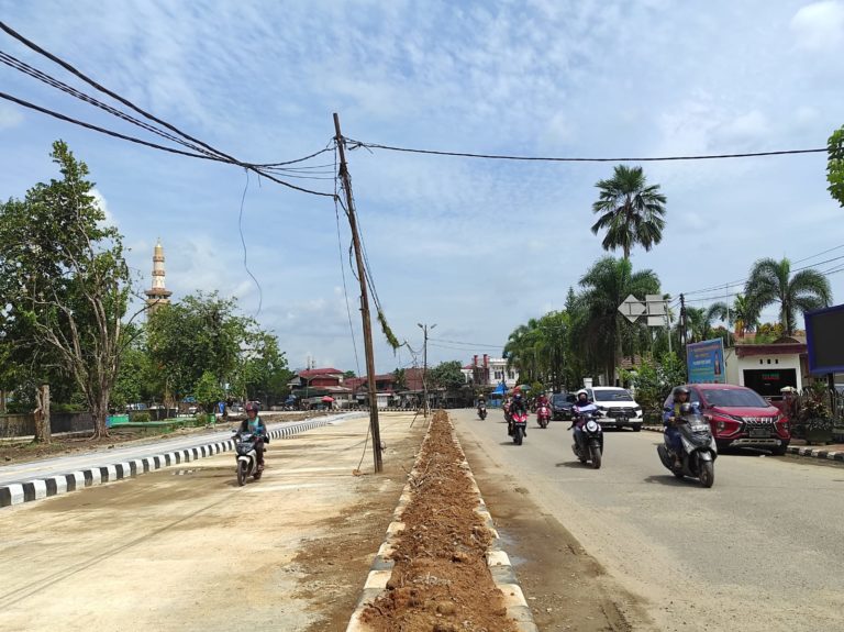 Dishub Tabalong Belum Lakukan Rekayasa Lalu Lintas di Sekitar Taman Aktif Kota Tanjung, Ini Kendalanya |  Koran Kontras