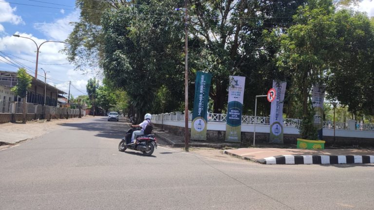 Dua Hari Jelang Kedatangan Jokowi ke Tabalong, Area Pendopo Kian Steril dari PKL – koranbanjar.NET