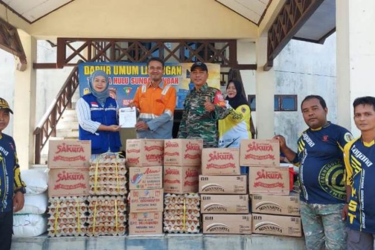 PT Antang Gunung Meratus Peduli Korban Bencana – ANTARA Kalsel