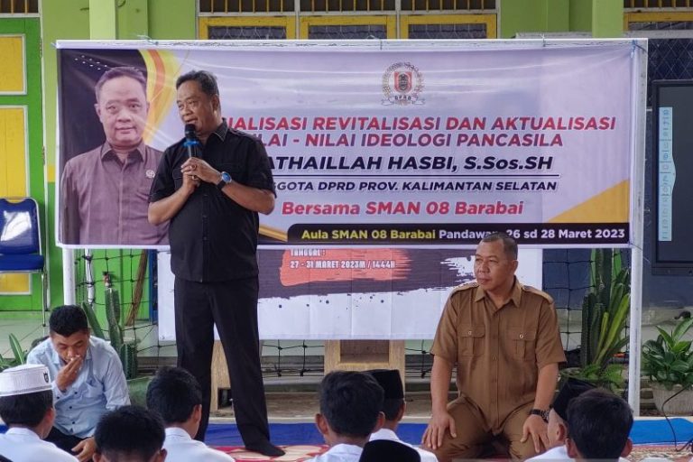 Anggota DPRD Kalsel Athaillah Targetkan Pelajar SMA Sosialisasikan Revitalisasi dan Aktualisasi Nilai-Nilai Pancasila – ANTARA Kalsel