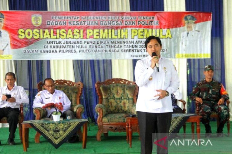 Pemkab HST berikan pendidikan pemilu kepada generasi muda – ANTARA Kalsel