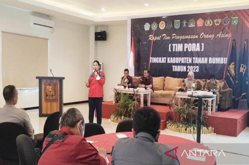 Rakor Tanah Bumbu Timpora perkuat pengawasan penjamin secara virtual