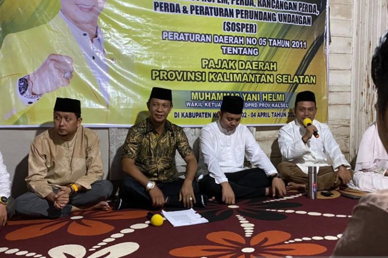 Anggota DPRD Kalsel Paman Yani terus berkomitmen mendorong PAD provinsi setempat