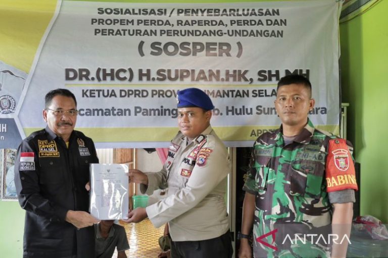 Ketua DPRD Kalsel mengimbau warga mewaspadai curah hujan yang tinggi